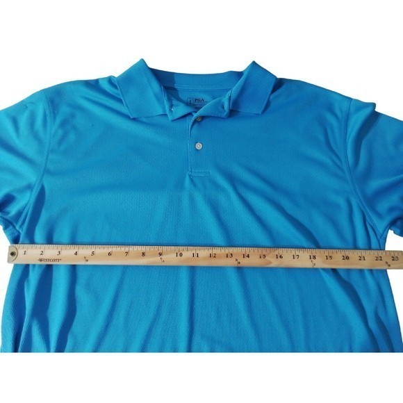 Men's PGA Tour Blue Lightweight Polo Size XL - Picture 4 of 13
